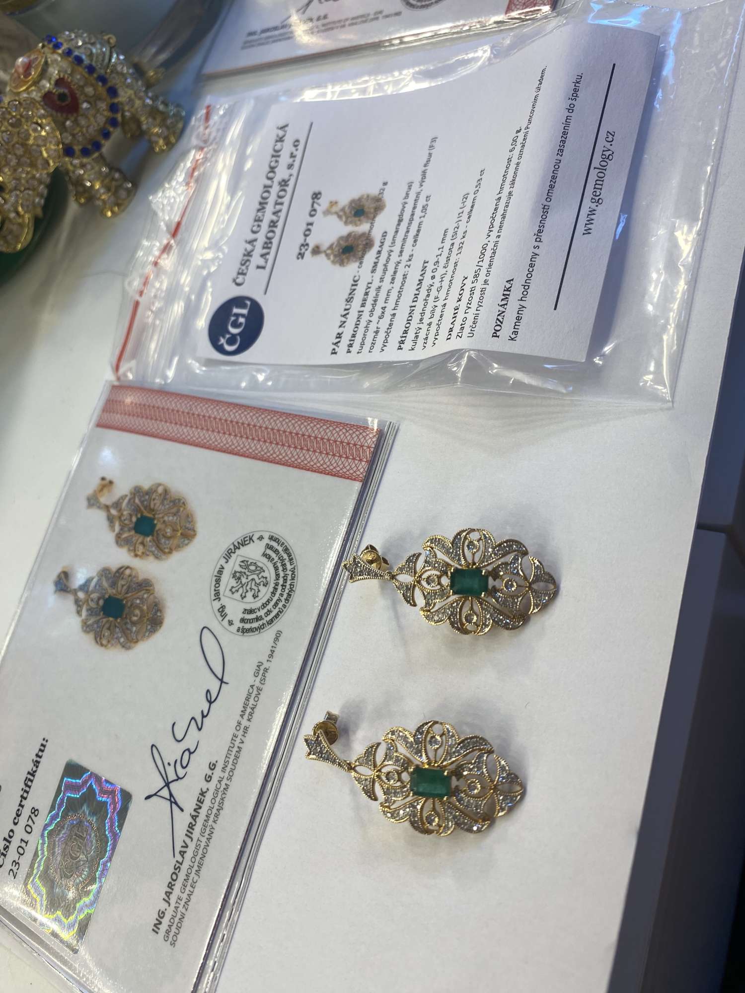 Effy Diamantove nausnice