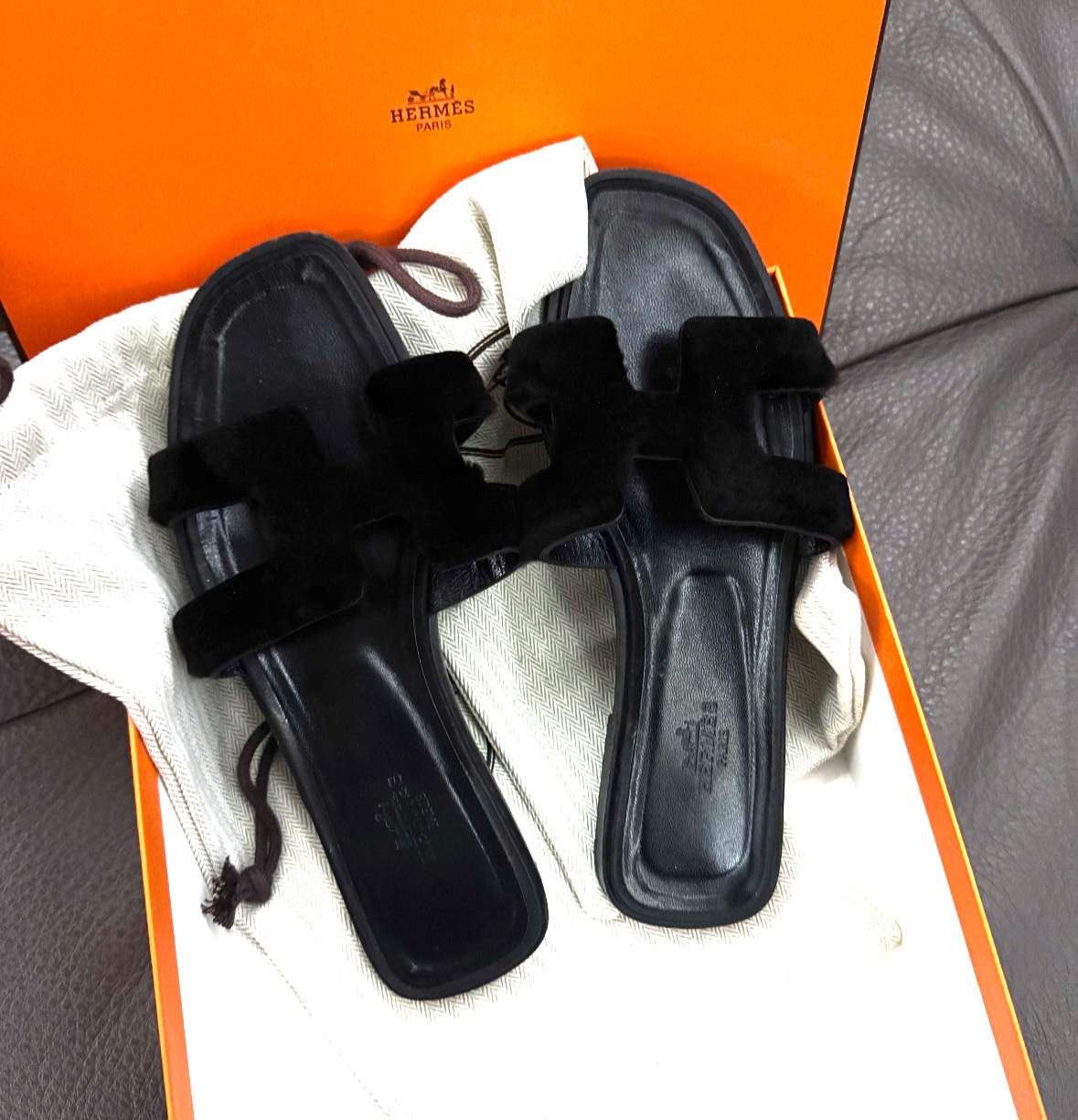 Hermes Oran slapky