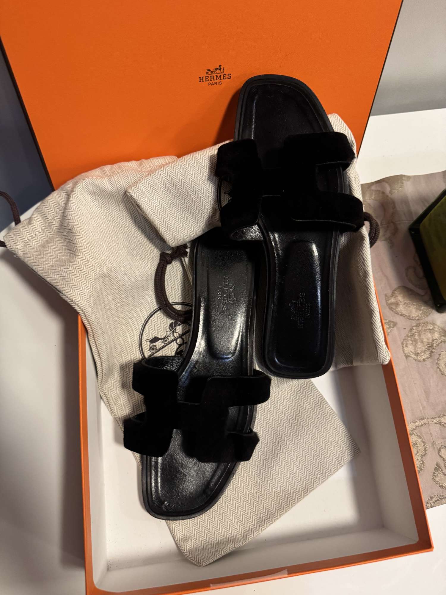 Hermes Oran slapky