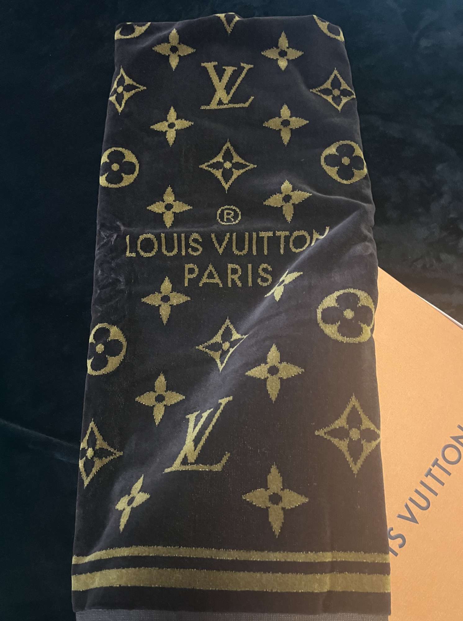 Louis Vuitton beach towel
