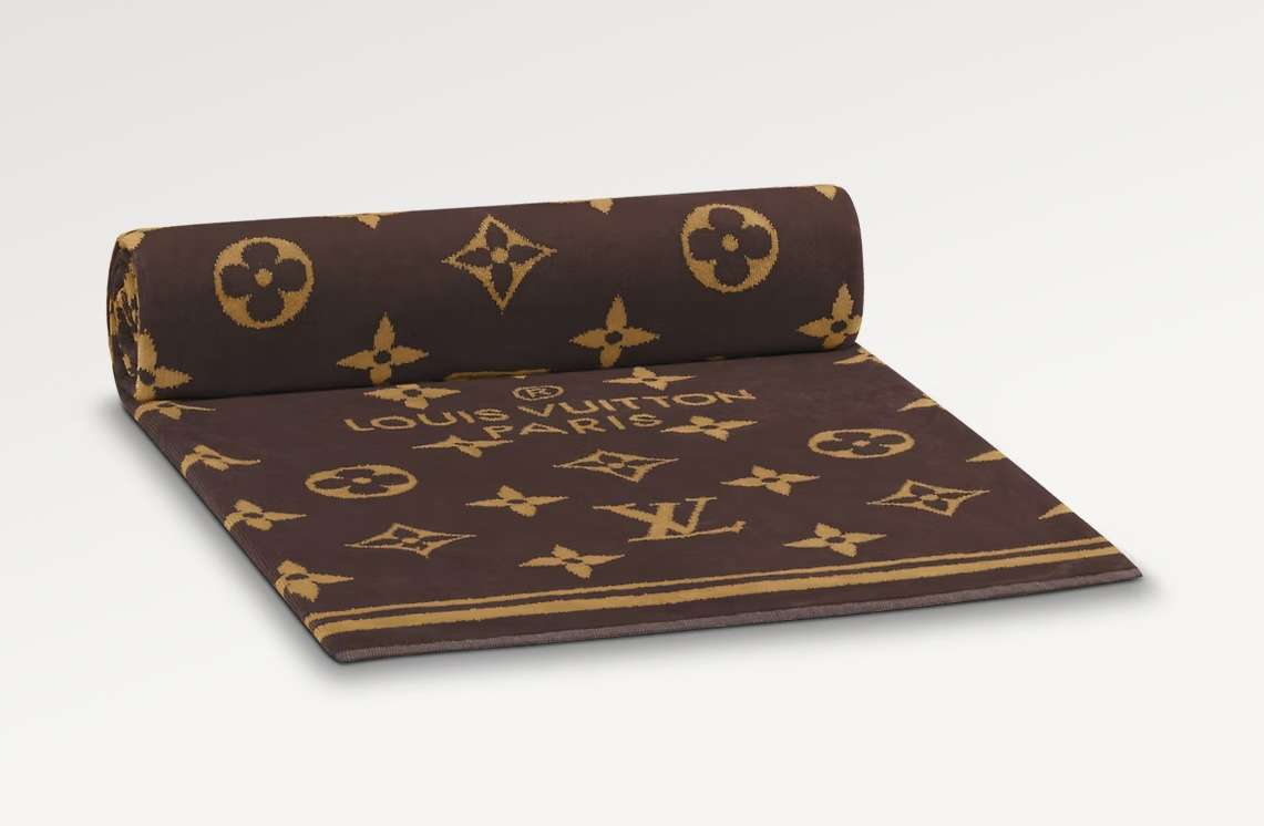 Louis Vuitton beach towel