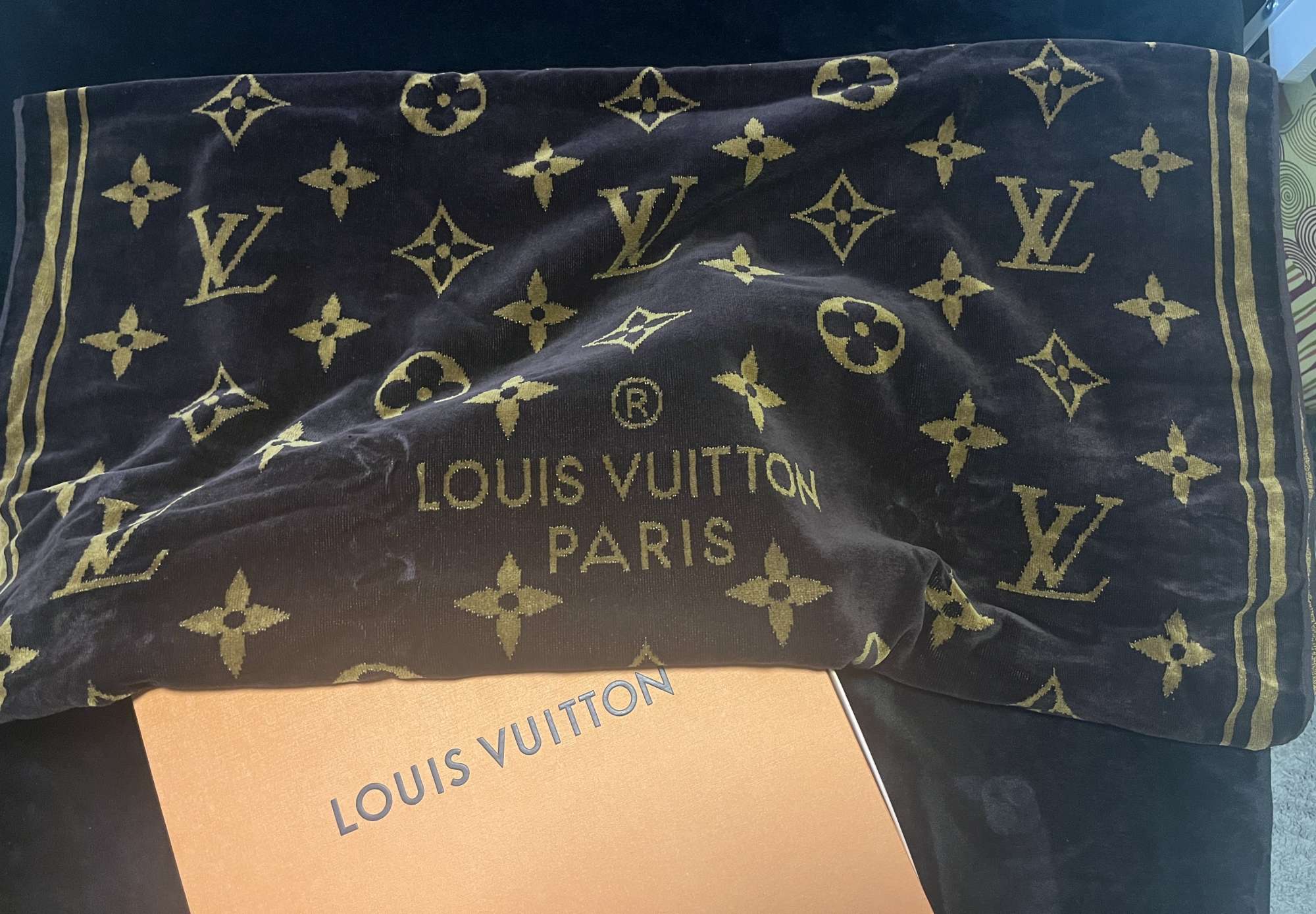 Louis Vuitton beach towel