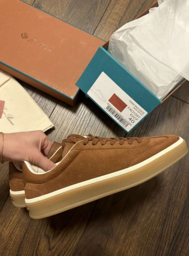 Loro Piana Tennis Walk Suede