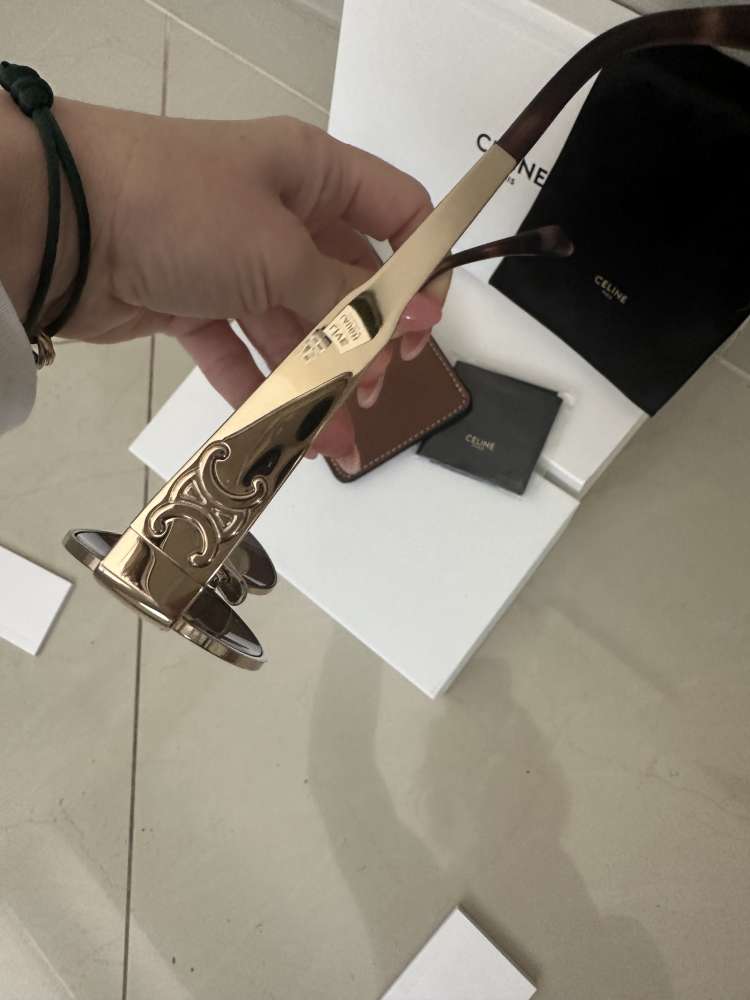 Celine Triomphe rose gold