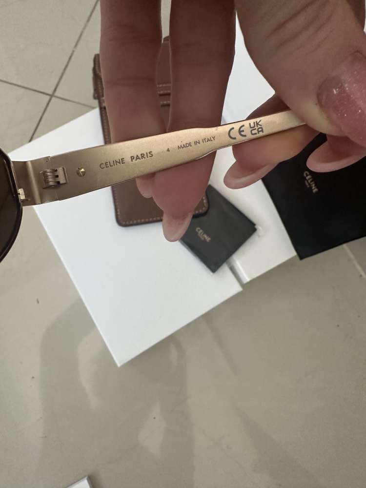 Celine Triomphe rose gold