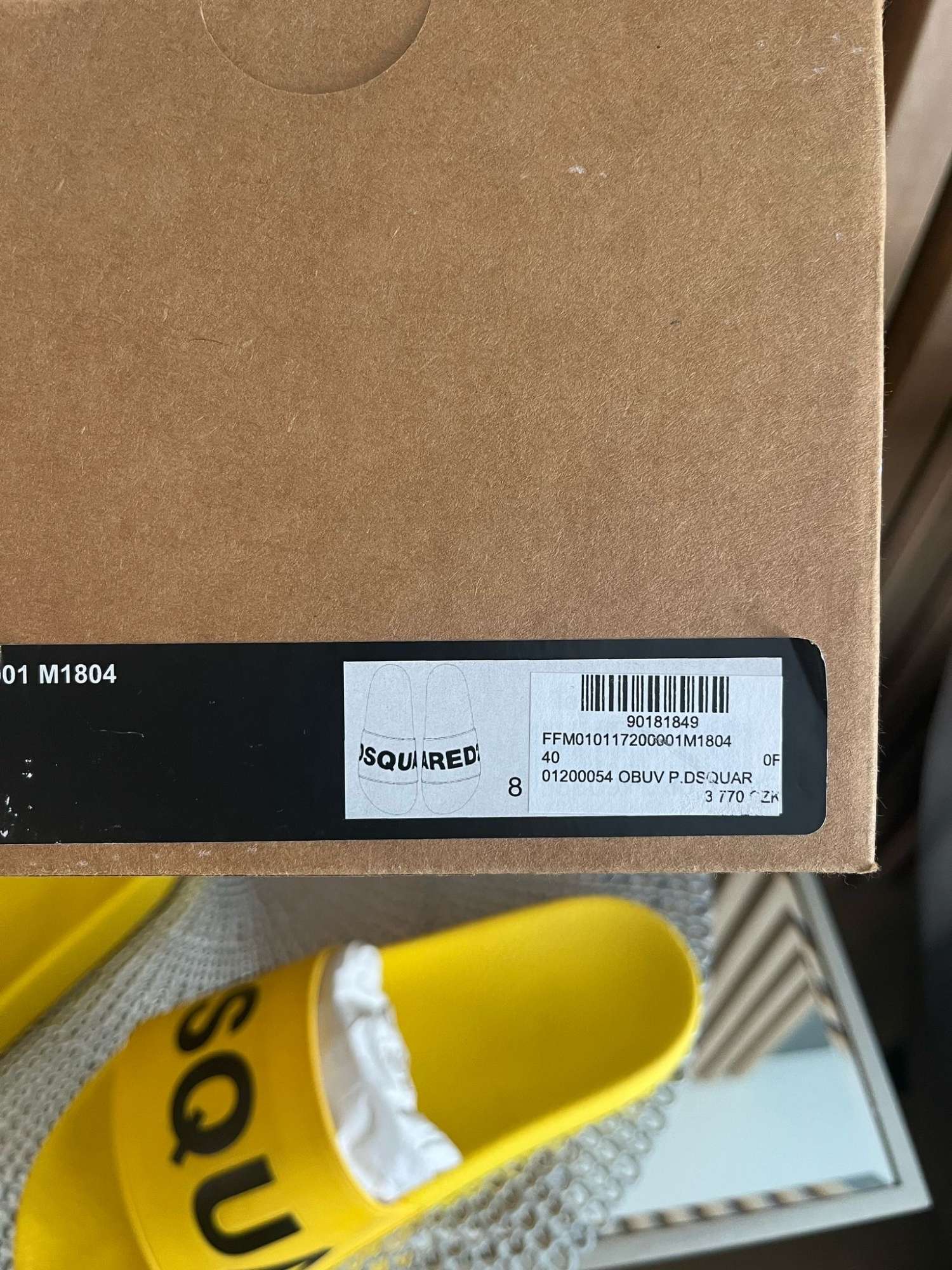 Dsquared2 šlapky