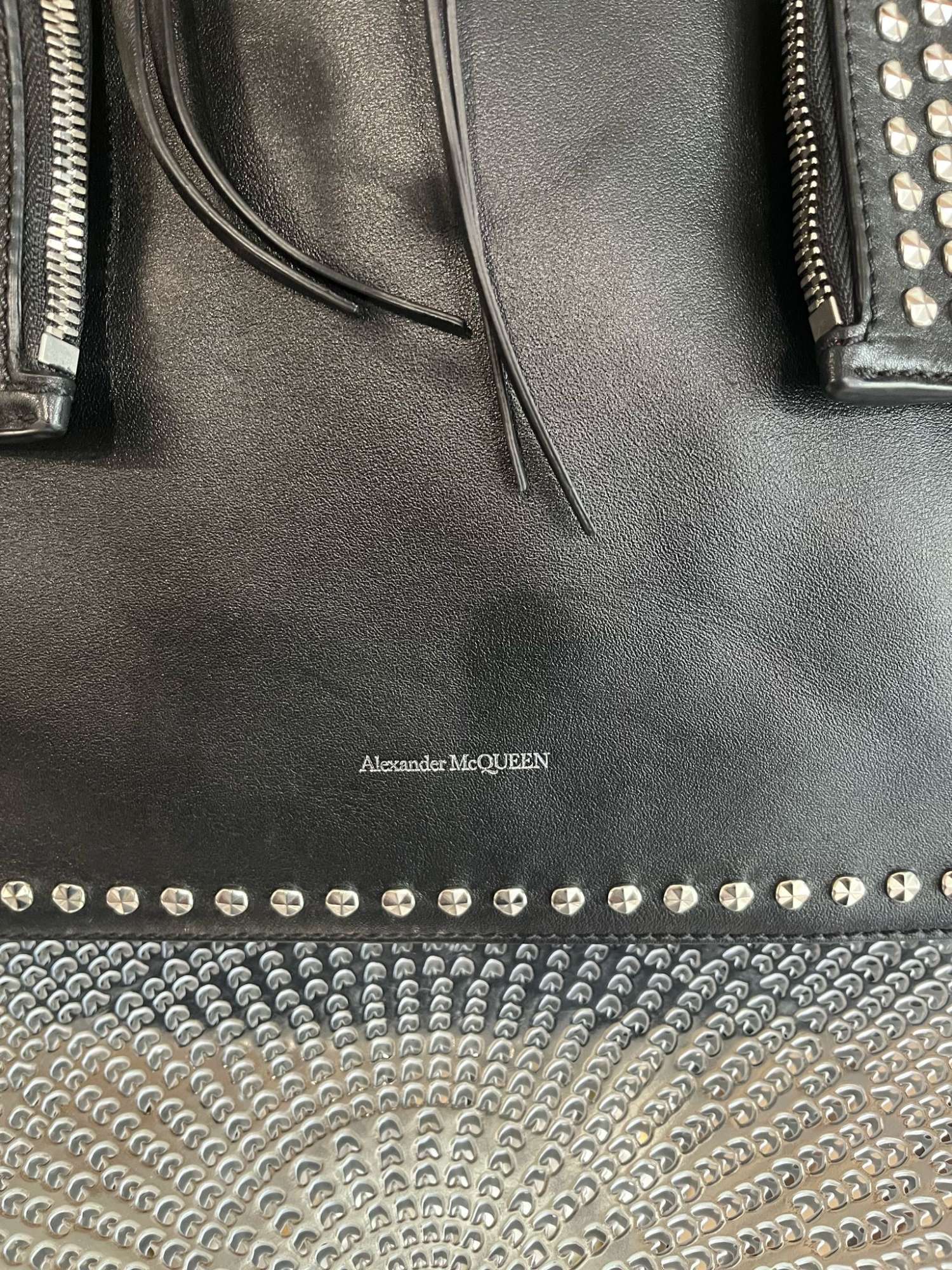 Alexander McQueen clutch