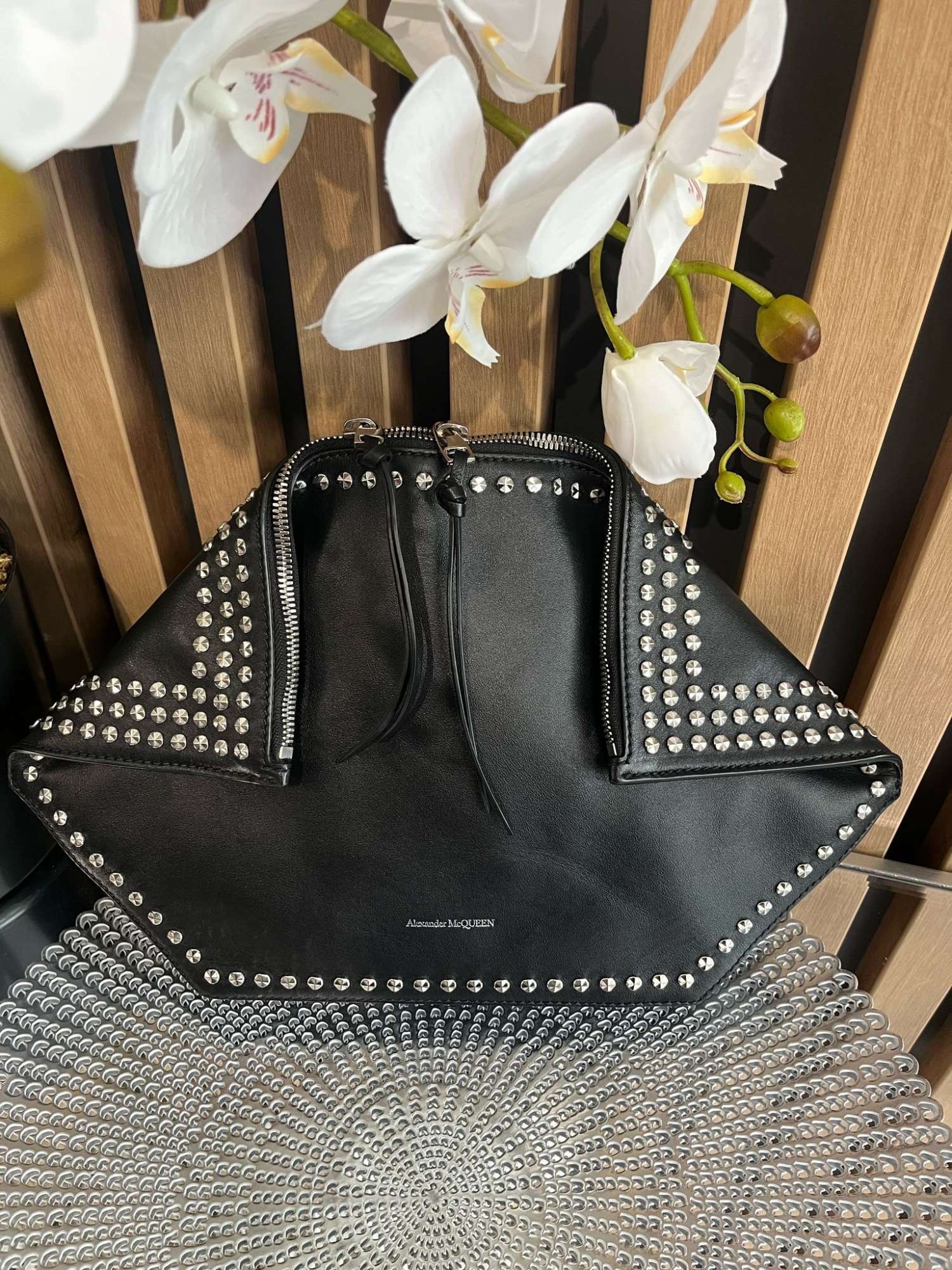 Alexander McQueen clutch