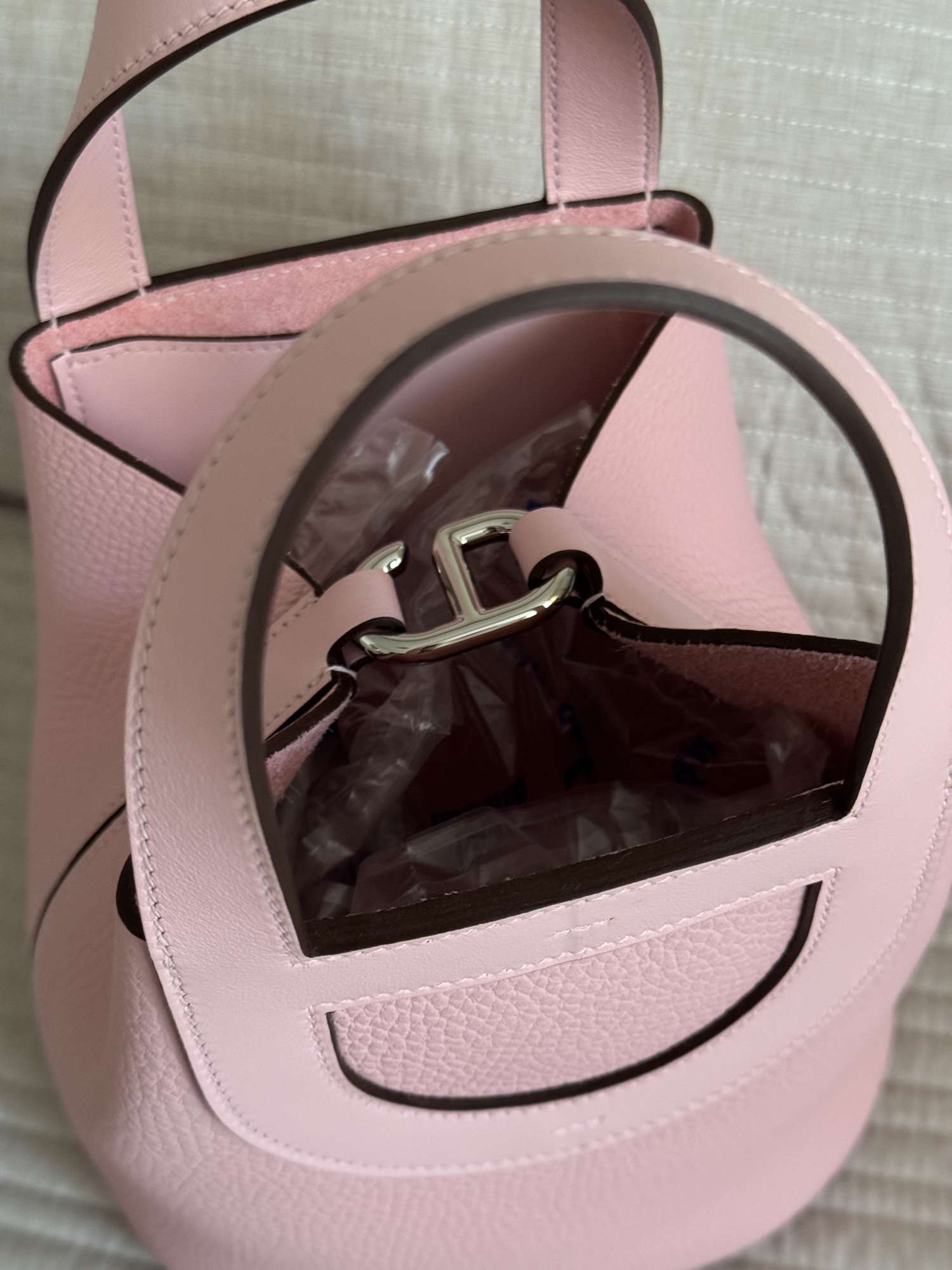 Hermes Loop 18 Rose Sakura 2025