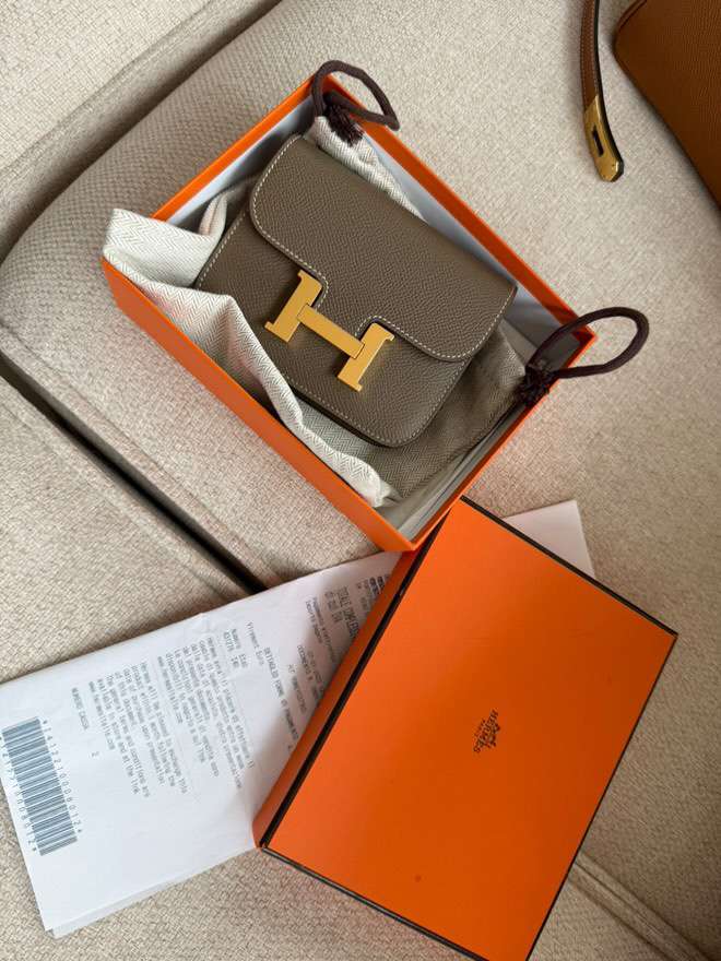 Hermes Constance slim belt bag