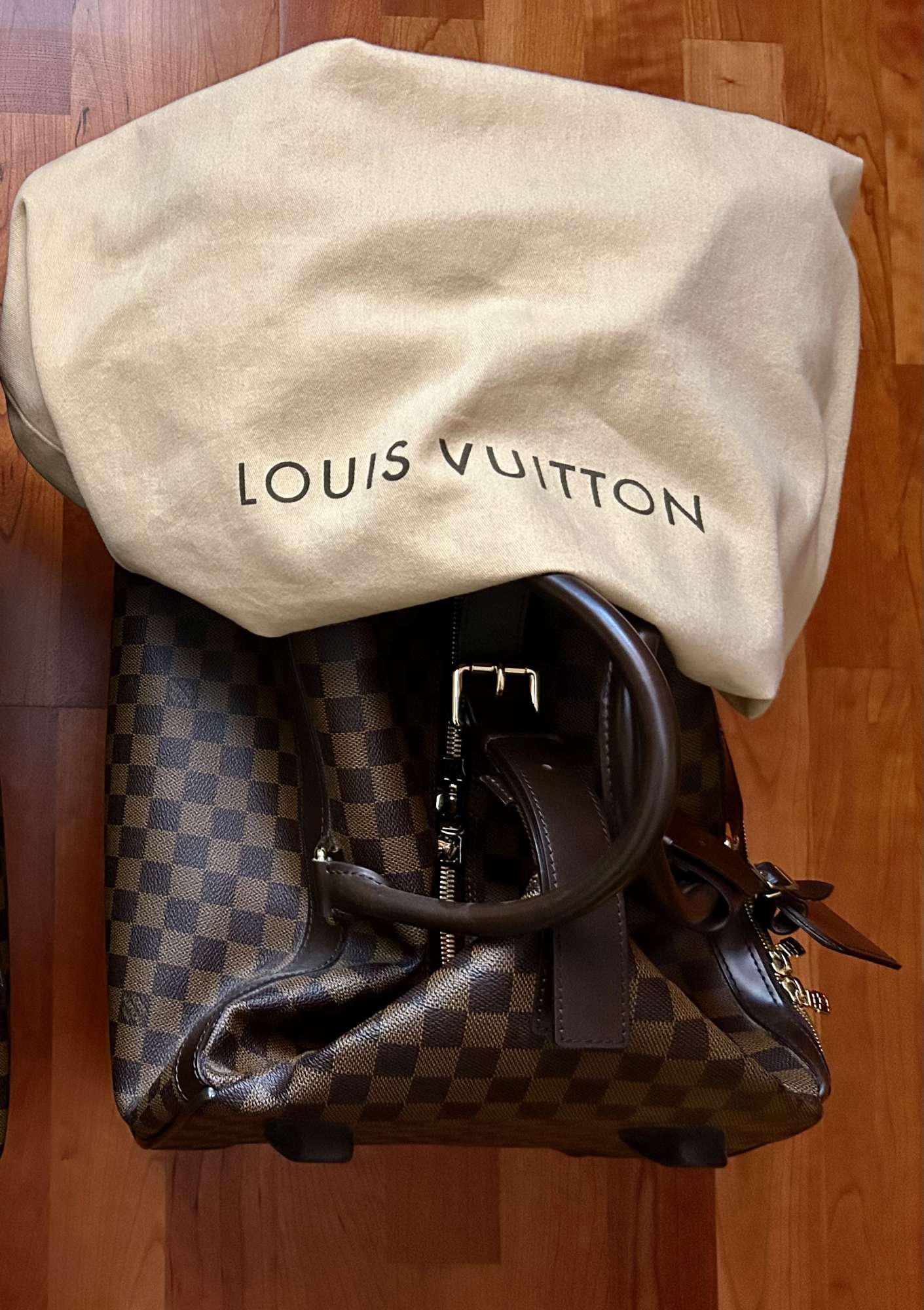 Luis Vuitton - cestový kufor Eole 50 Damier