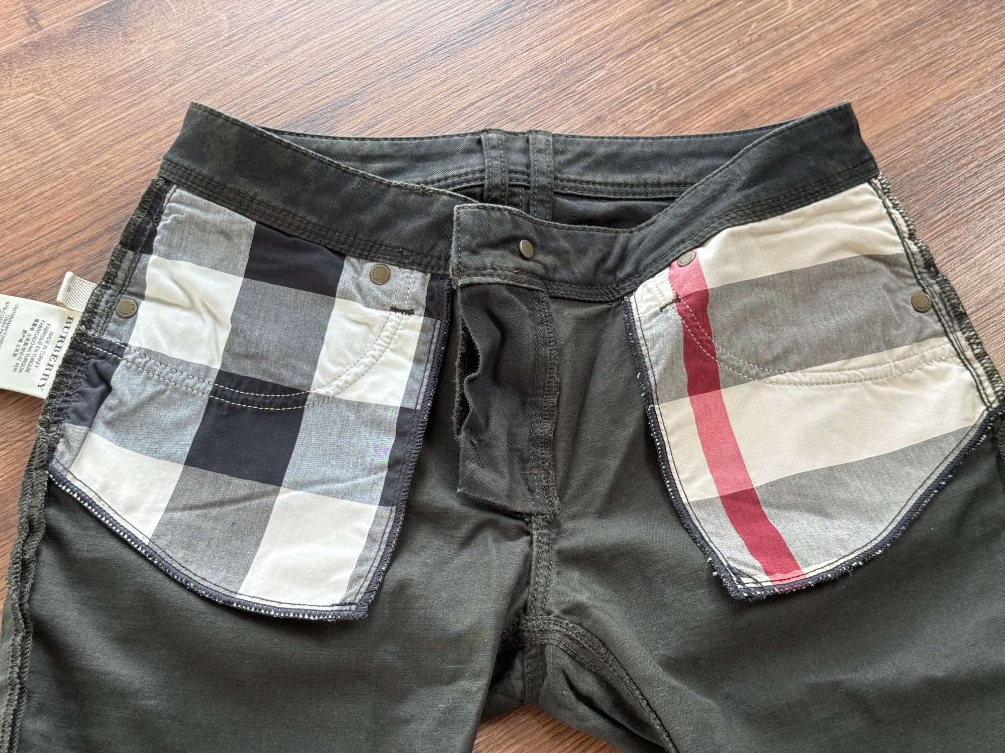 Skinny leg dziny Burberry