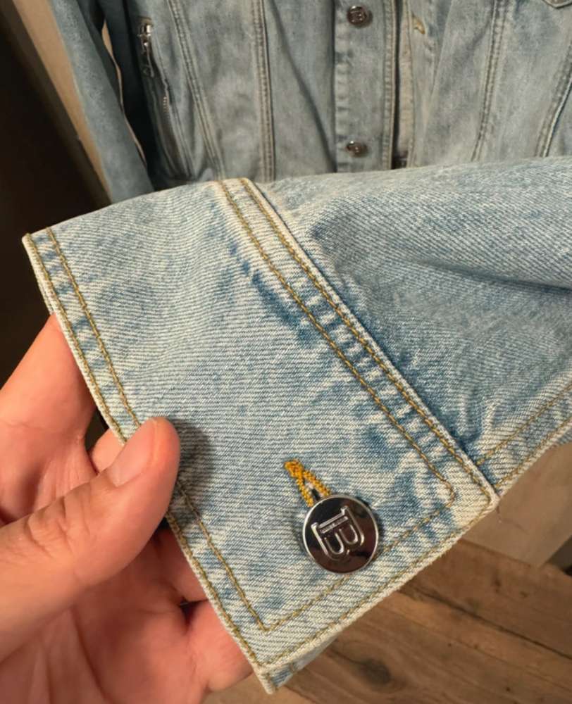 Balmain džínový bunda