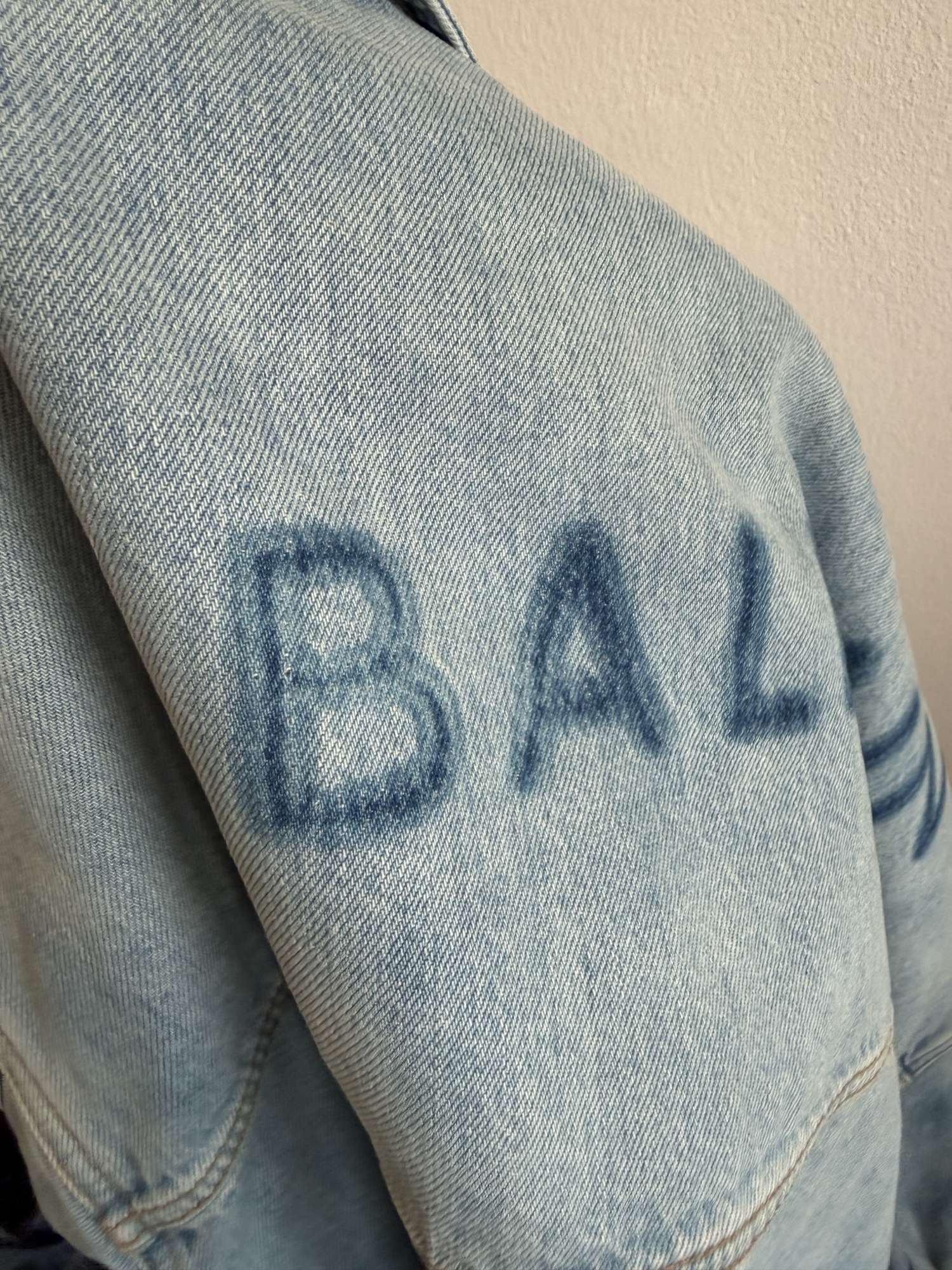 Balmain džínový bunda