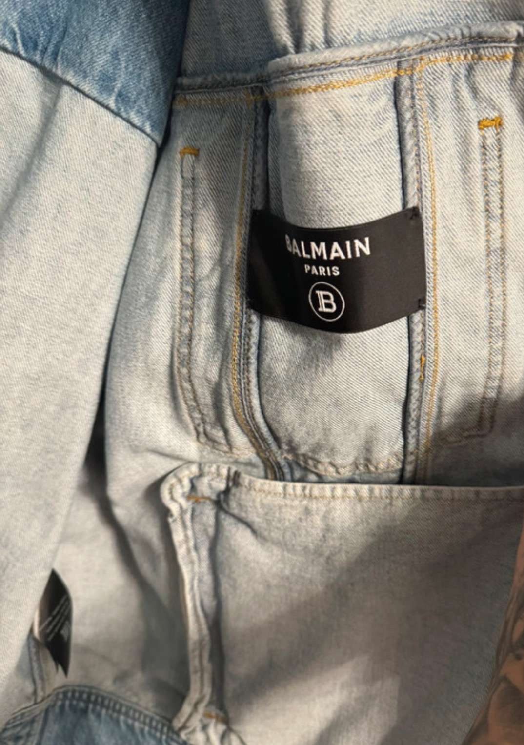 Balmain džínový bunda