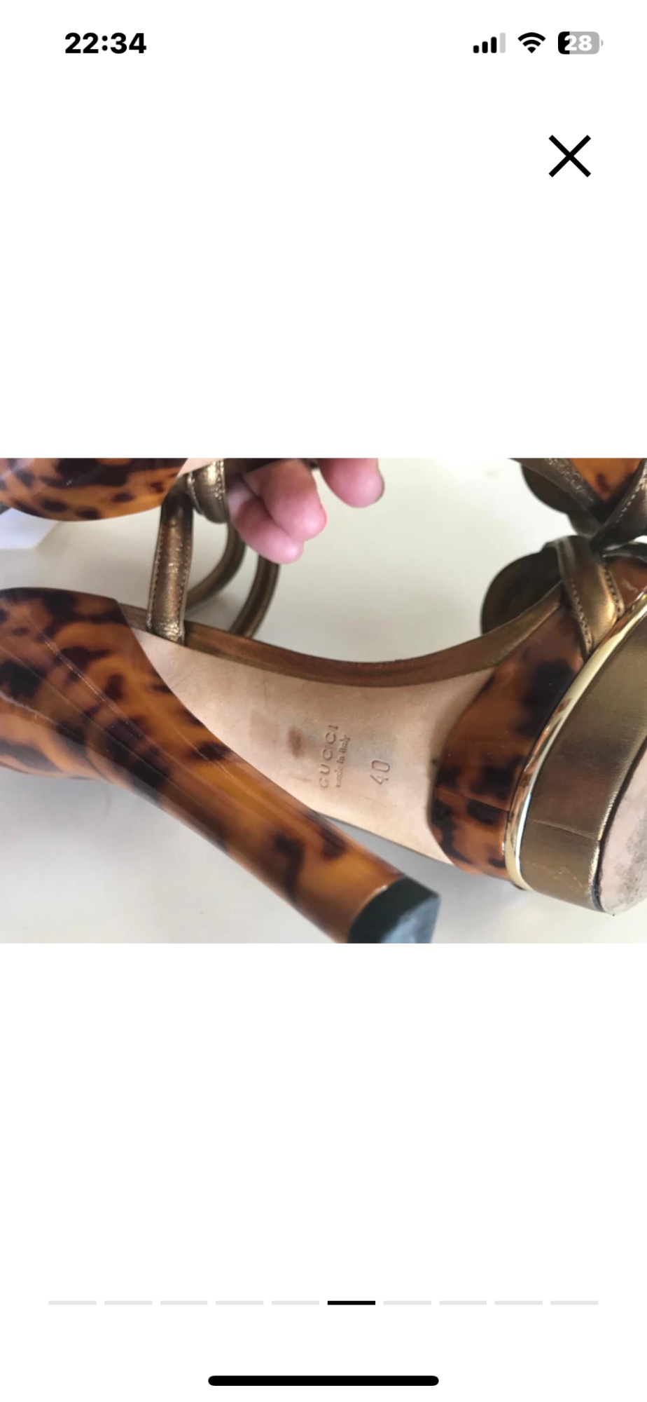 Gucci sandale