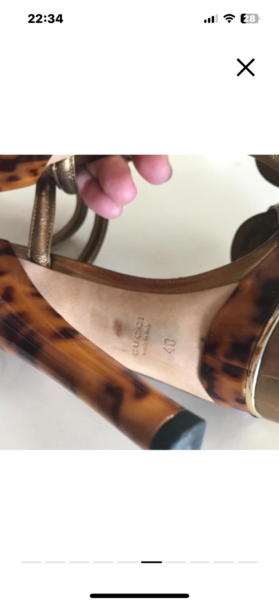 Gucci sandale