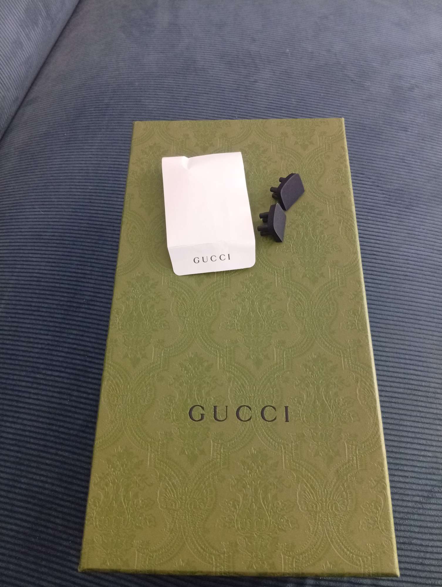 Šľapky na podpätku Gucci
