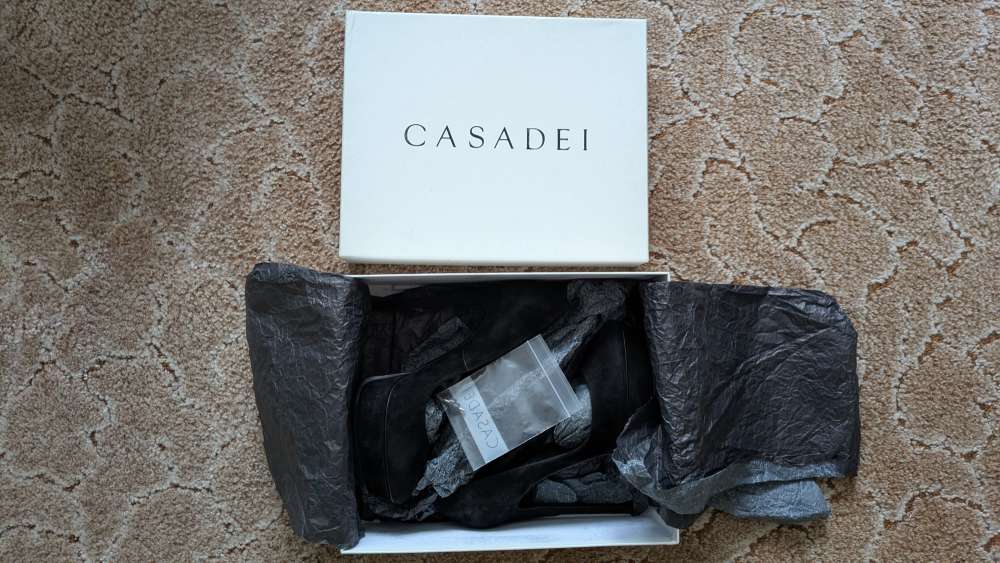 Casadei Flora Camoscio Nero