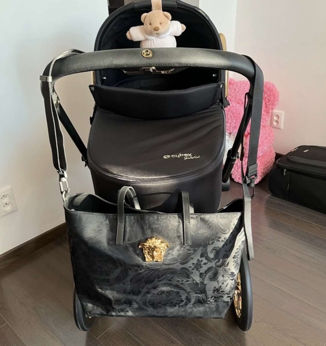 Versace prebaľovacia taška na kočík