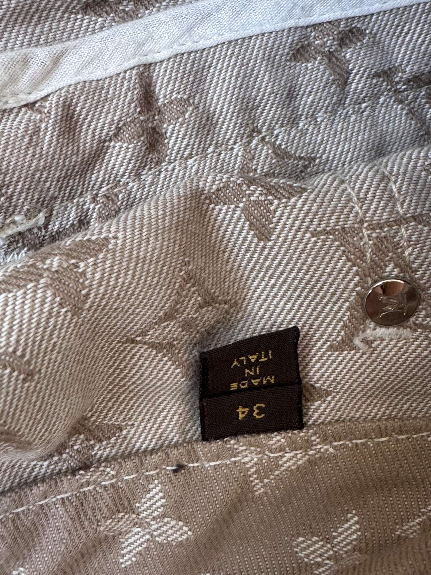 Capri džínsy Louis Vuitton