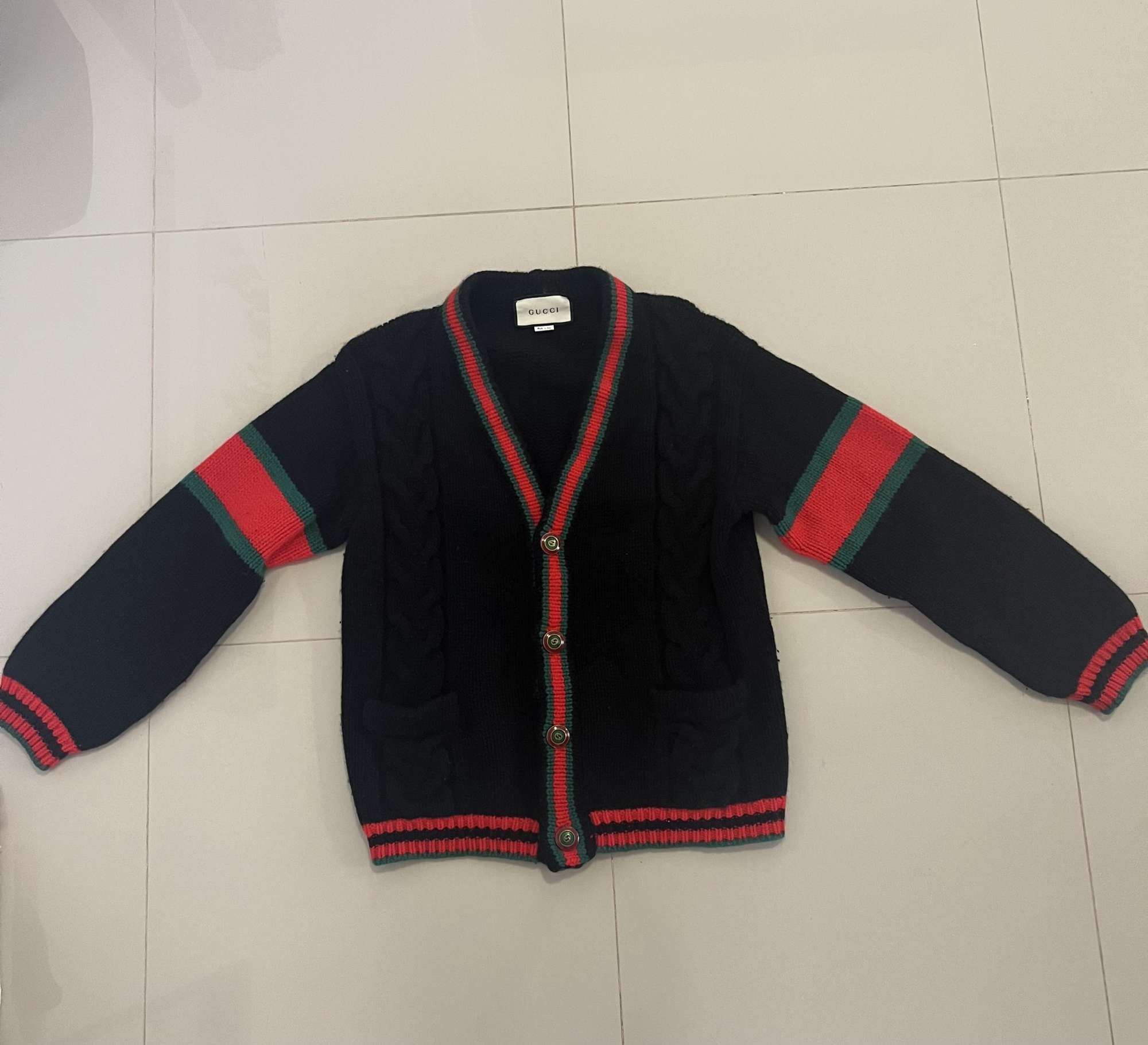Cerny Gucci Svetr Unisex