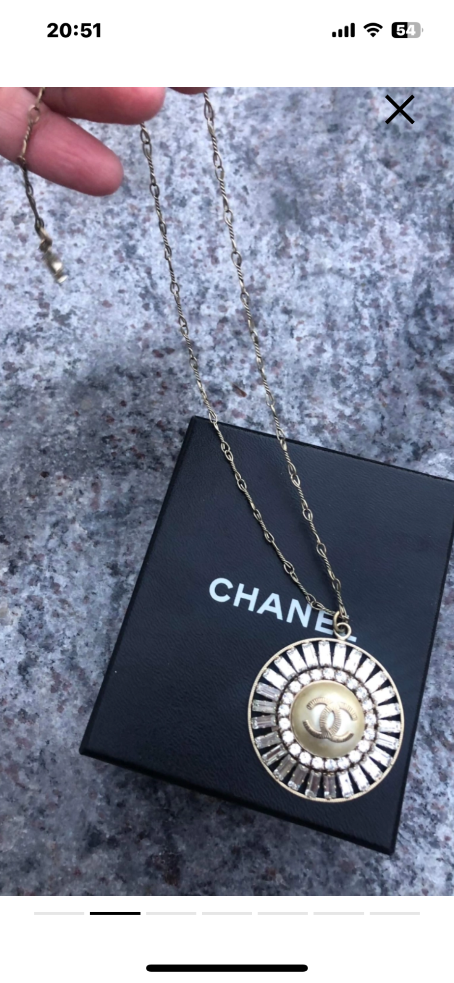 Chanel retiazka s priveskom