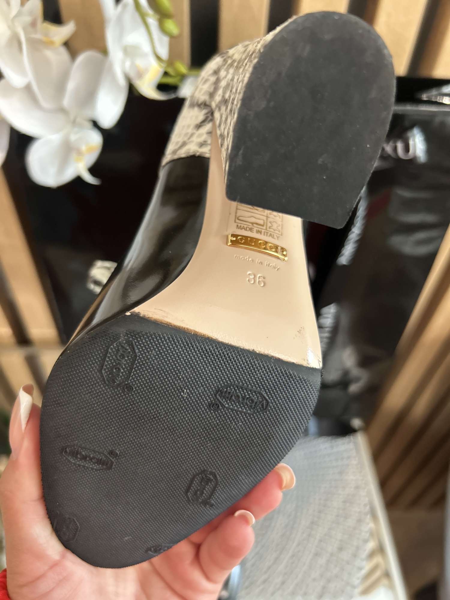 Gucci lodičky