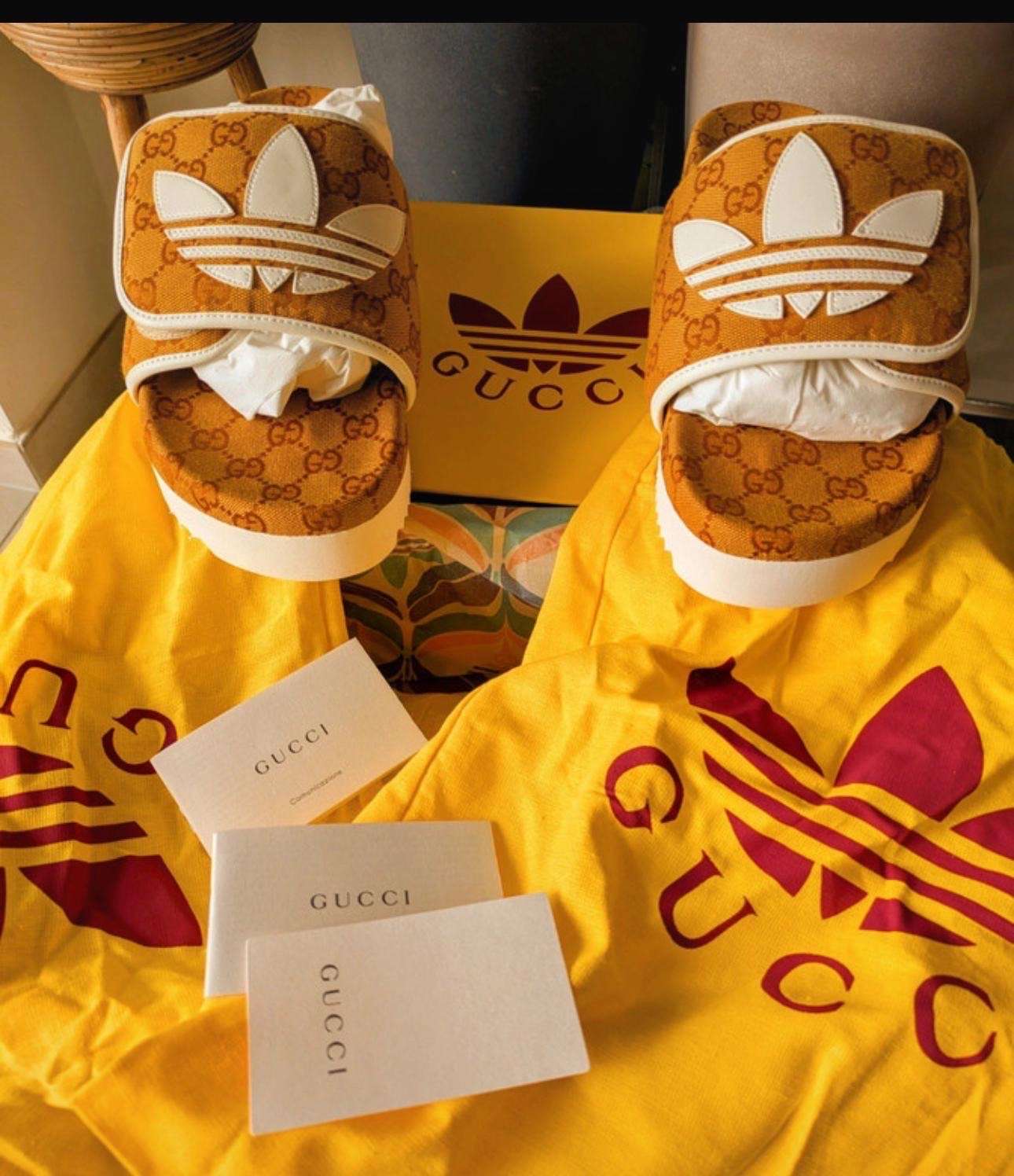 Adidas x Gucci sapky