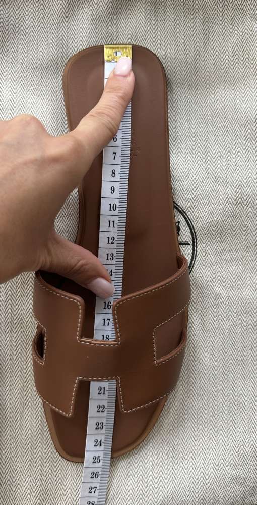 Nové šľapky HERMES model Oran farba GOLD 38,5