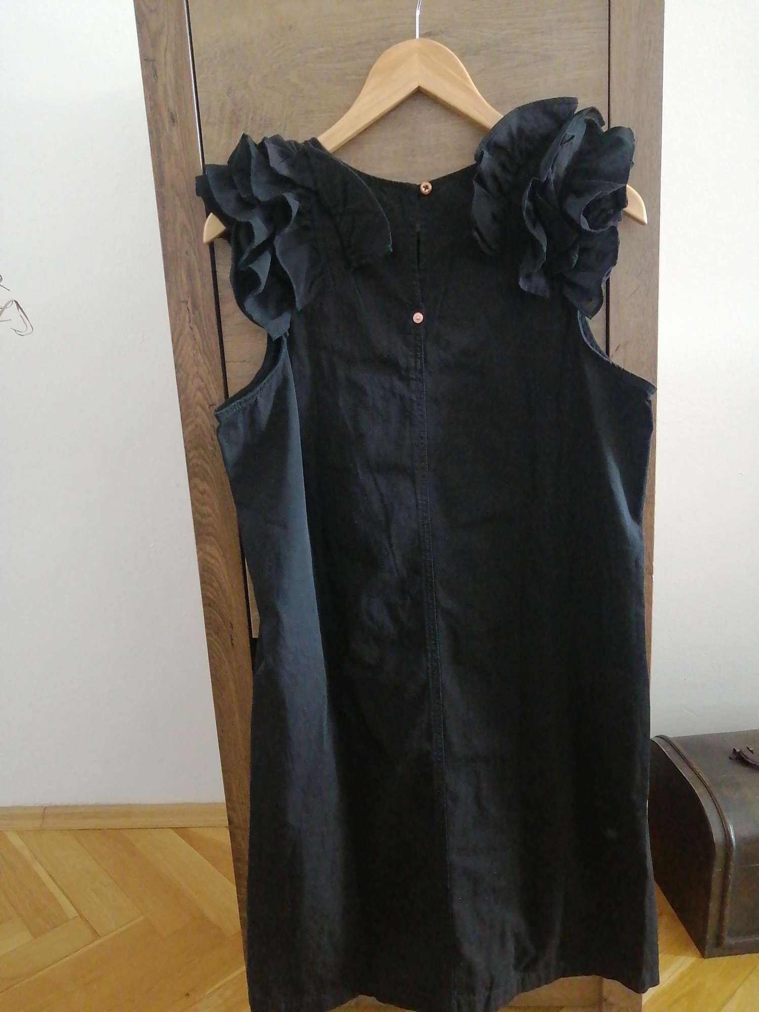 Denimove šaty Diesel, 100% bavlna, veľkosť S