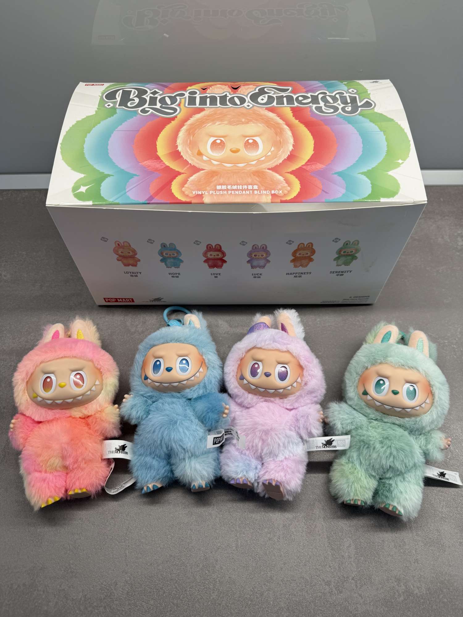 Labubu Big into Energy Popmart