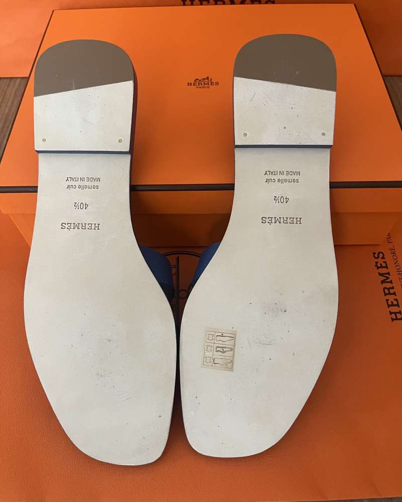 Hermes Oran Blue