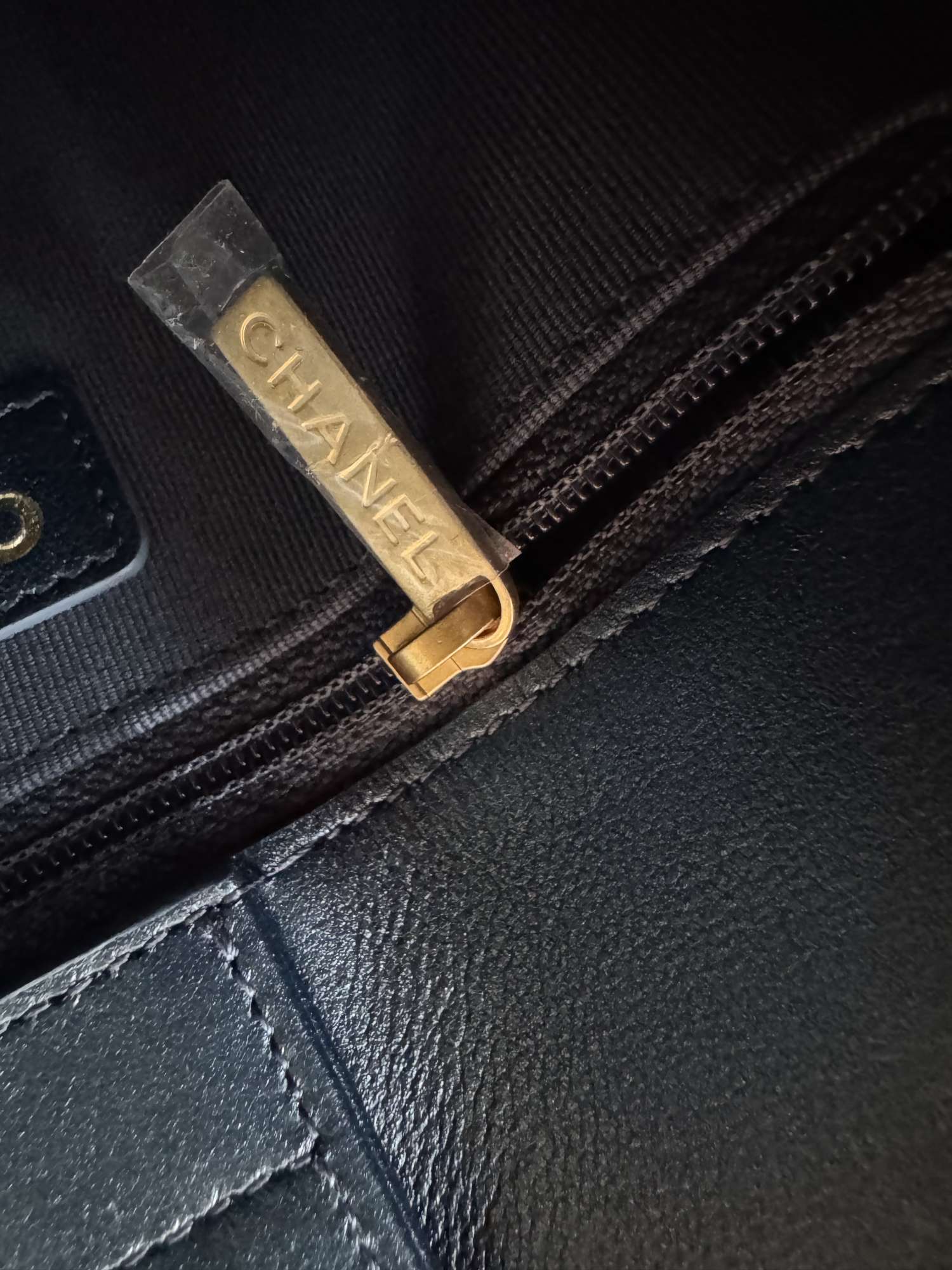 Chanel hobo denim bag