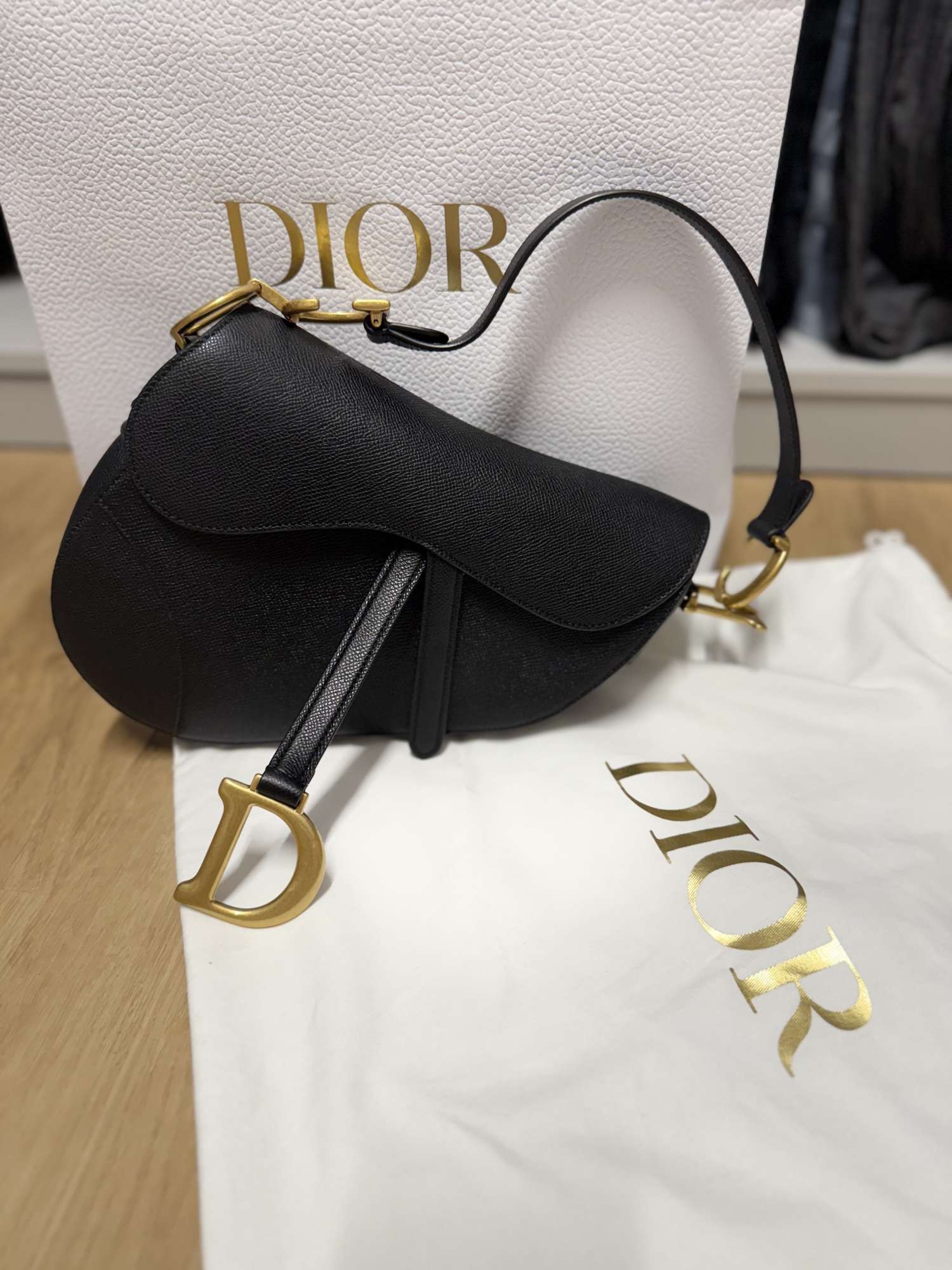 DIOR Saddle Medium calfskin