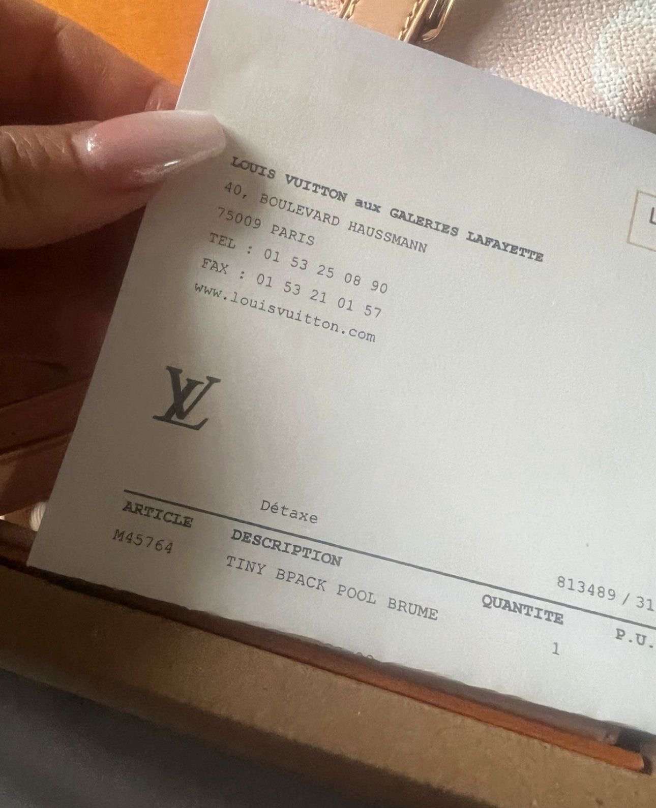 Louis Vuitton ruksak