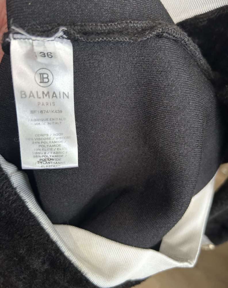 Balmain šaty