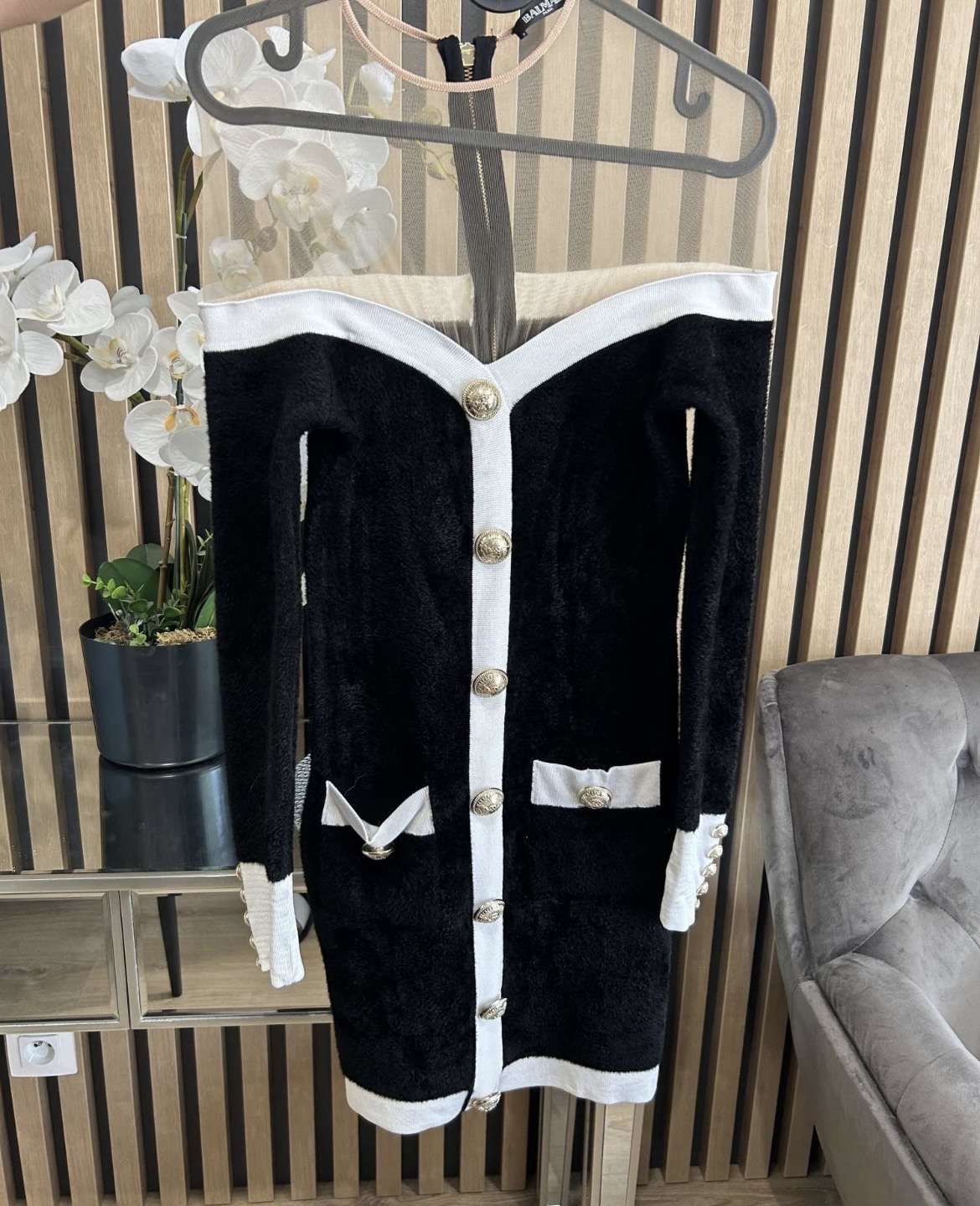 Balmain šaty