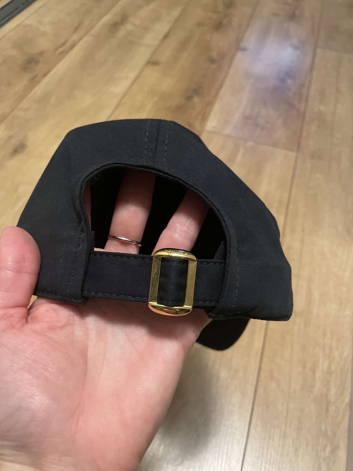 CÉLINE TRIOMPHE BASEBALL CAP IN COTTON