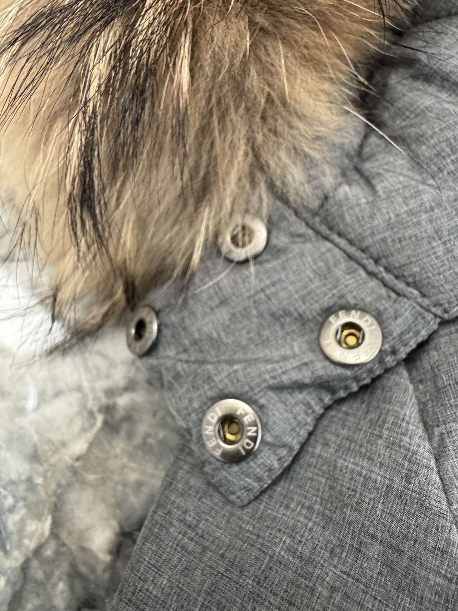 FENDI detský zimný kabát