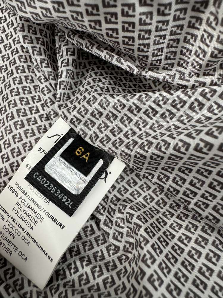 FENDI detský zimný kabát