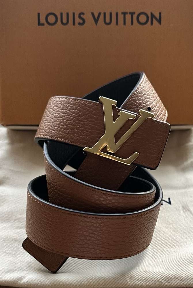 Nový opasok Louis Vuitton model Tilt double face veľkosť 105