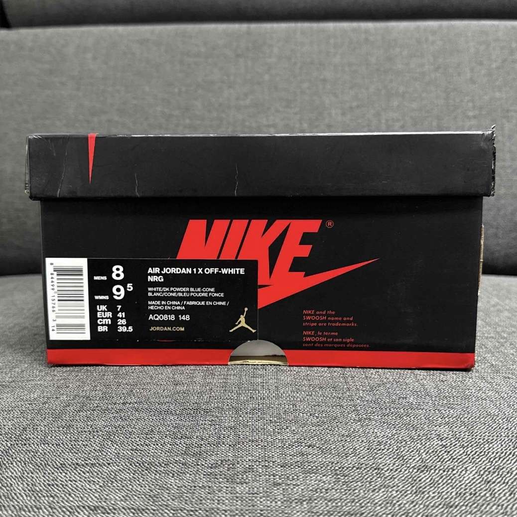 Nike Air Jordan 1 Retro High OG x Off-White "UNC"