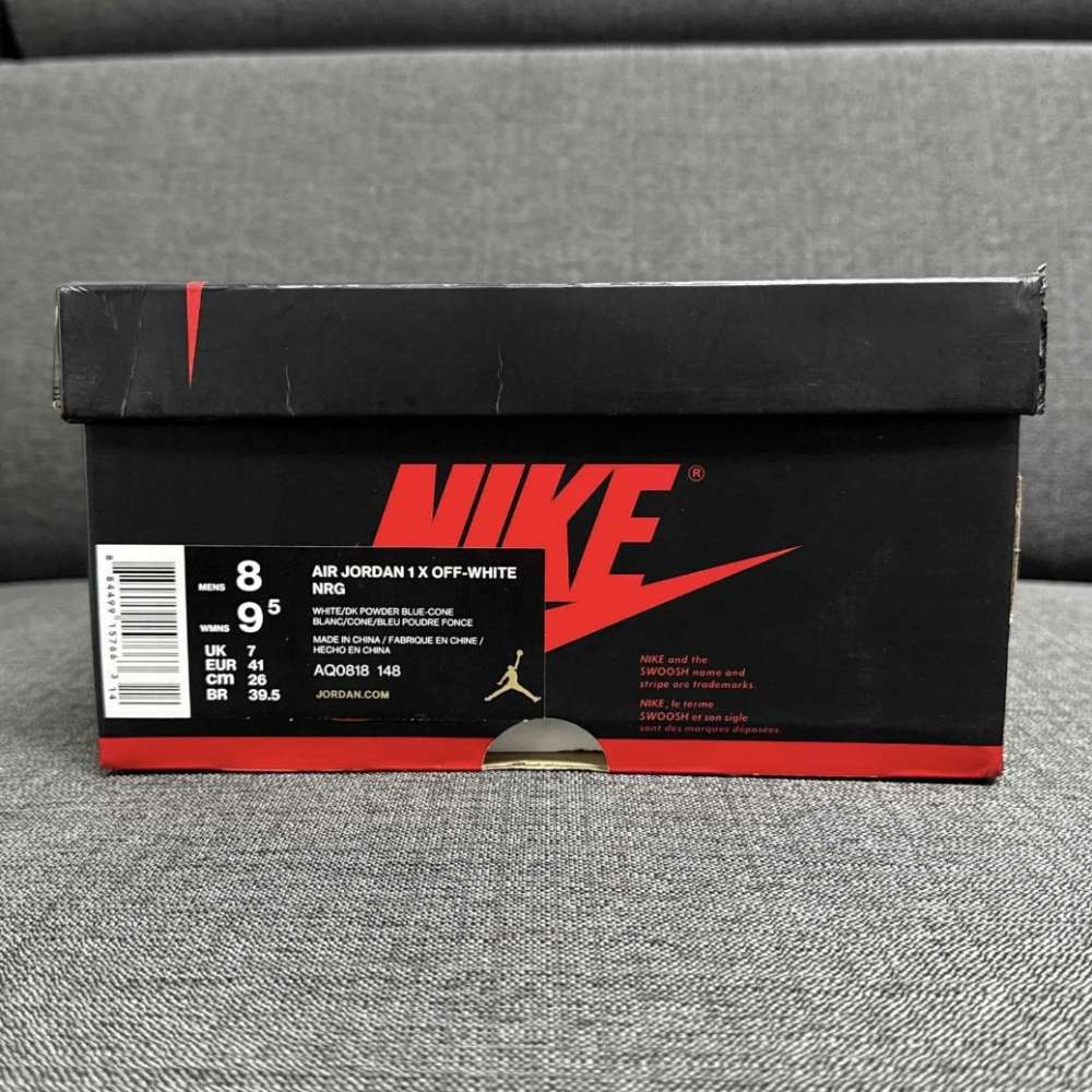 Nike Air Jordan 1 Retro High OG x Off-White "UNC"