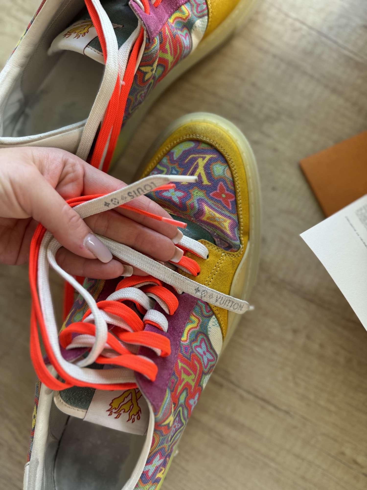 LV pánske tenisky ollie sneaker