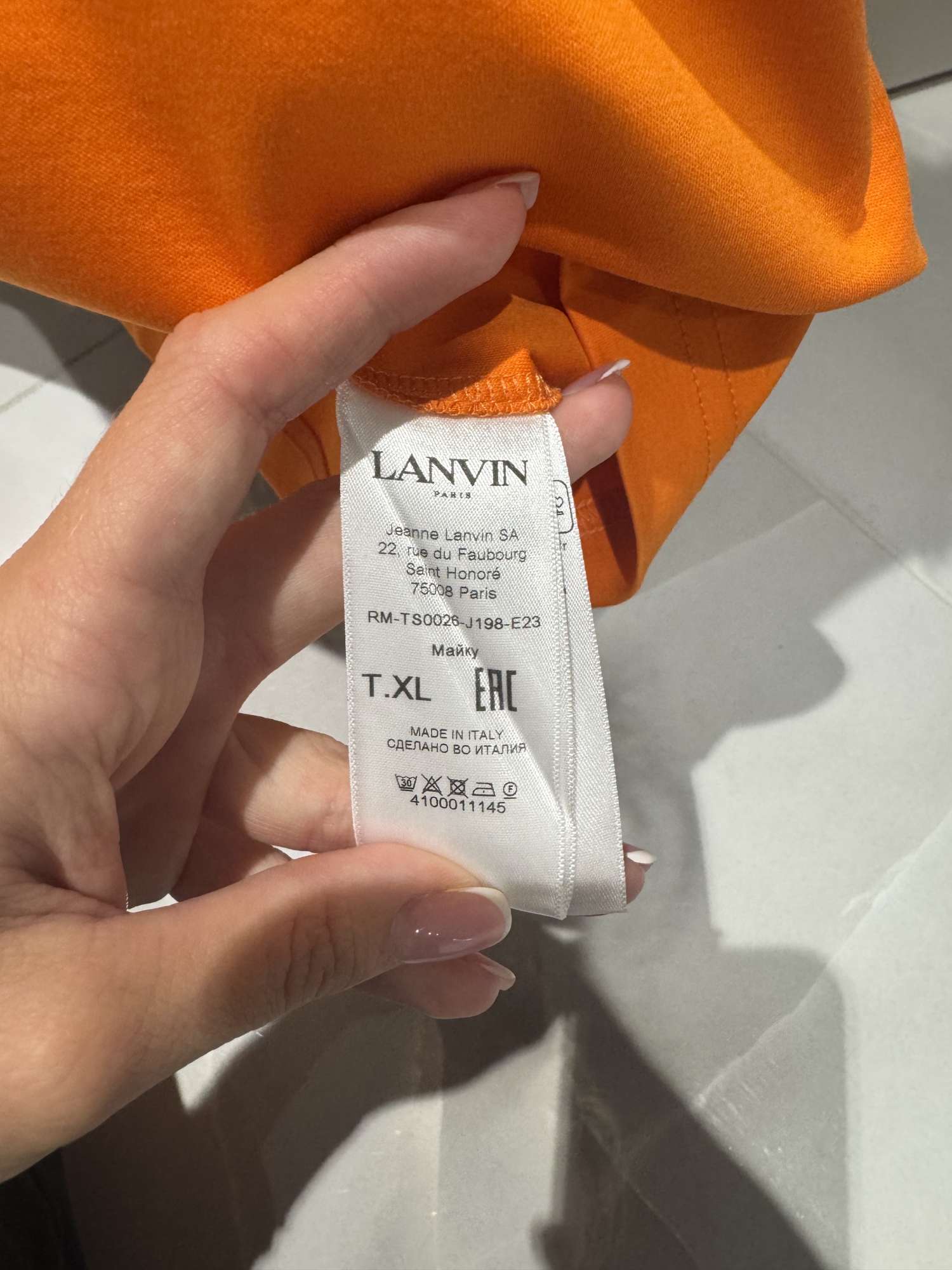 Panske Lanvin tricko