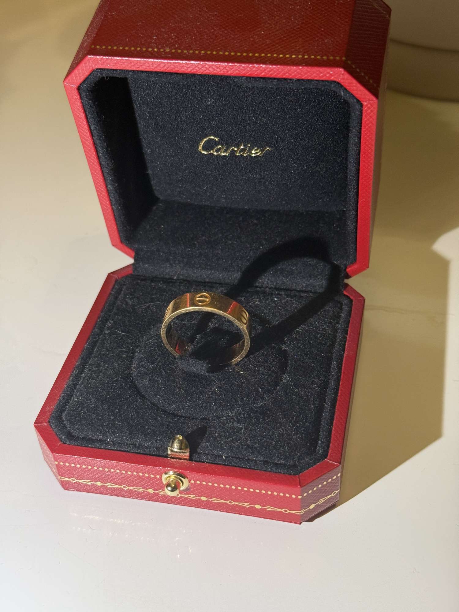 Cartier Love ring Classic zlte zlato šírka 5,5 mm