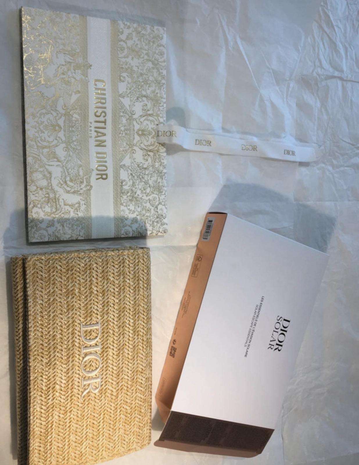 Dior beauty clutch