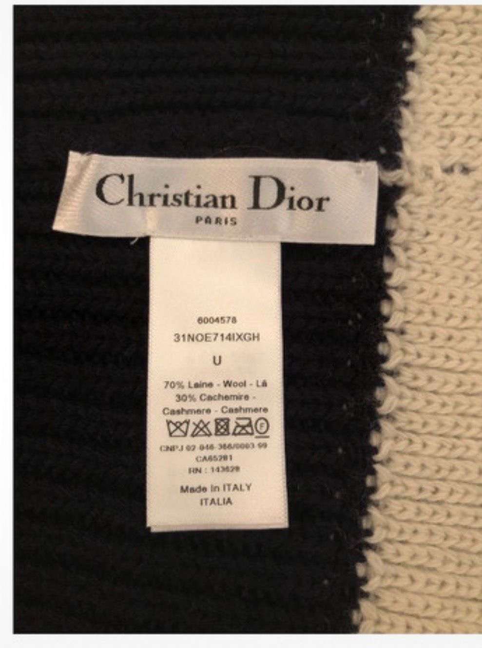 Dior čiapka
