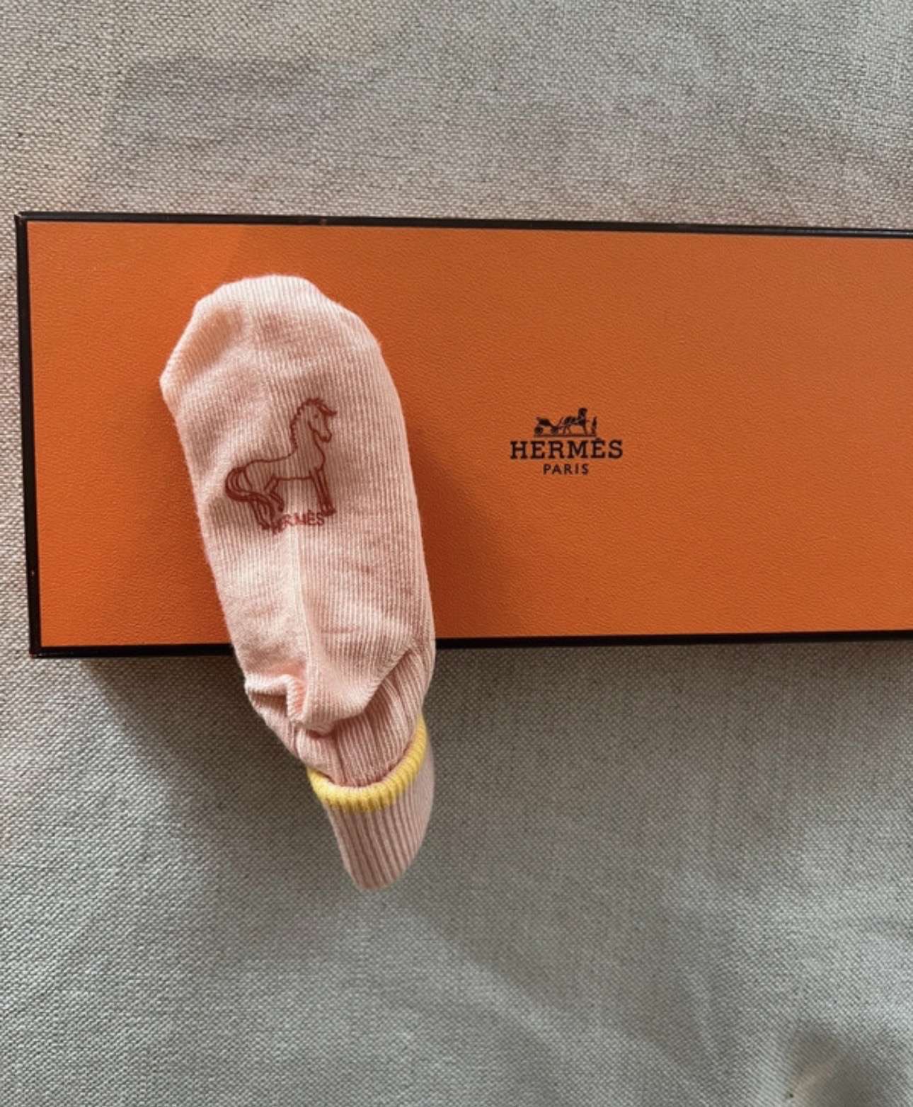 Hermes ponožky pre bábätka